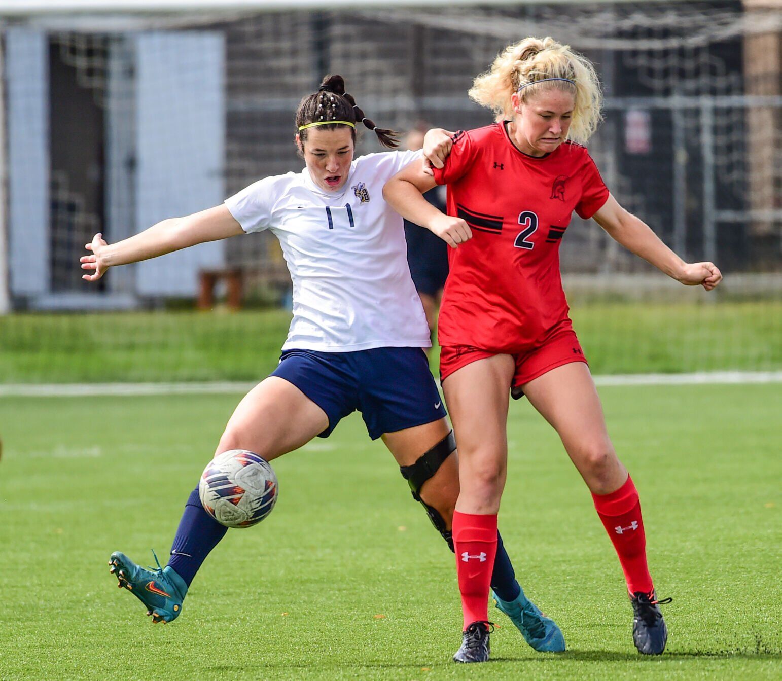 MSU Billings women's soccer competes against Saint Martin's University in Billings